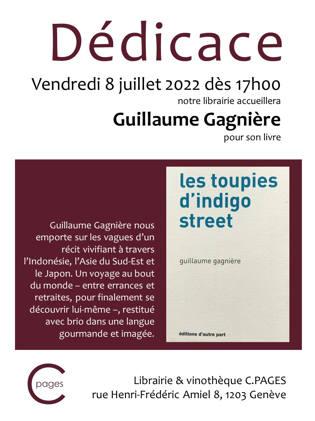 Flyer Guillaume
