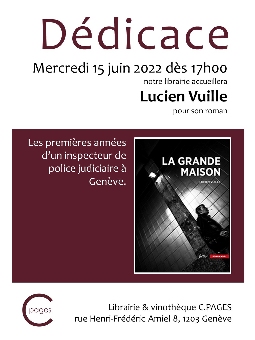 Flyer la grande maison